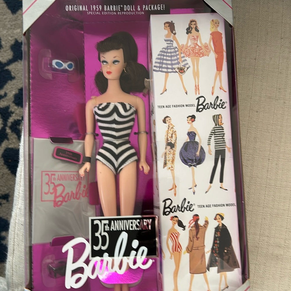 35th Anniversary  Barbie Brunette